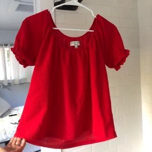 Madewell Peasant Top